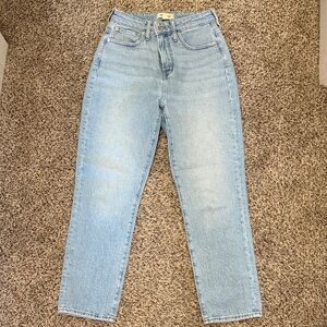 Madewell High Rise Light Blue Jeans